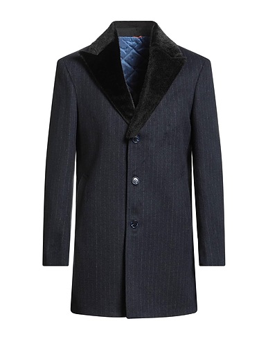 SUIT SARTORIA Coat Navy blue 60% Wool, 40% Polyester