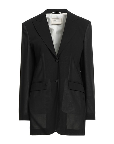 BLUMARINE Blazer Black 100% Virgin Wool