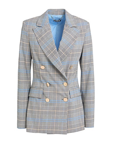 LIU •JO Blazer Grey 63% Polyester, 34% Viscose, 3% Elastane