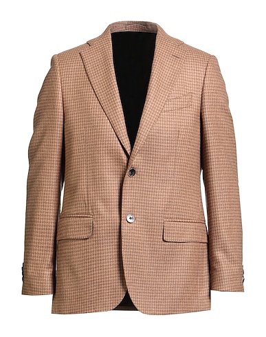 LARDINI Blazer Brown 80% Camel wool, 20% Wool
