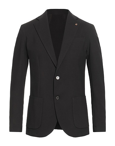 PAUL MIRANDA Blazer Black 80% Polyester, 13% Viscose, 7% Elastane