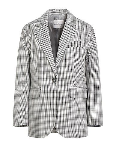 OTTOD'AME Blazer Black 80% Polyester, 18% Viscose, 2% Elastane