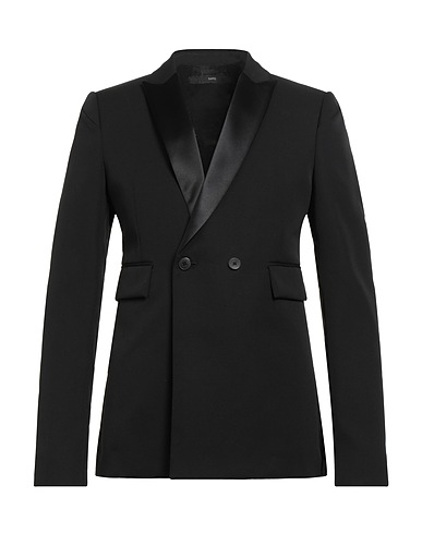 SAPIO Blazer Black 100% Wool, Polyester
