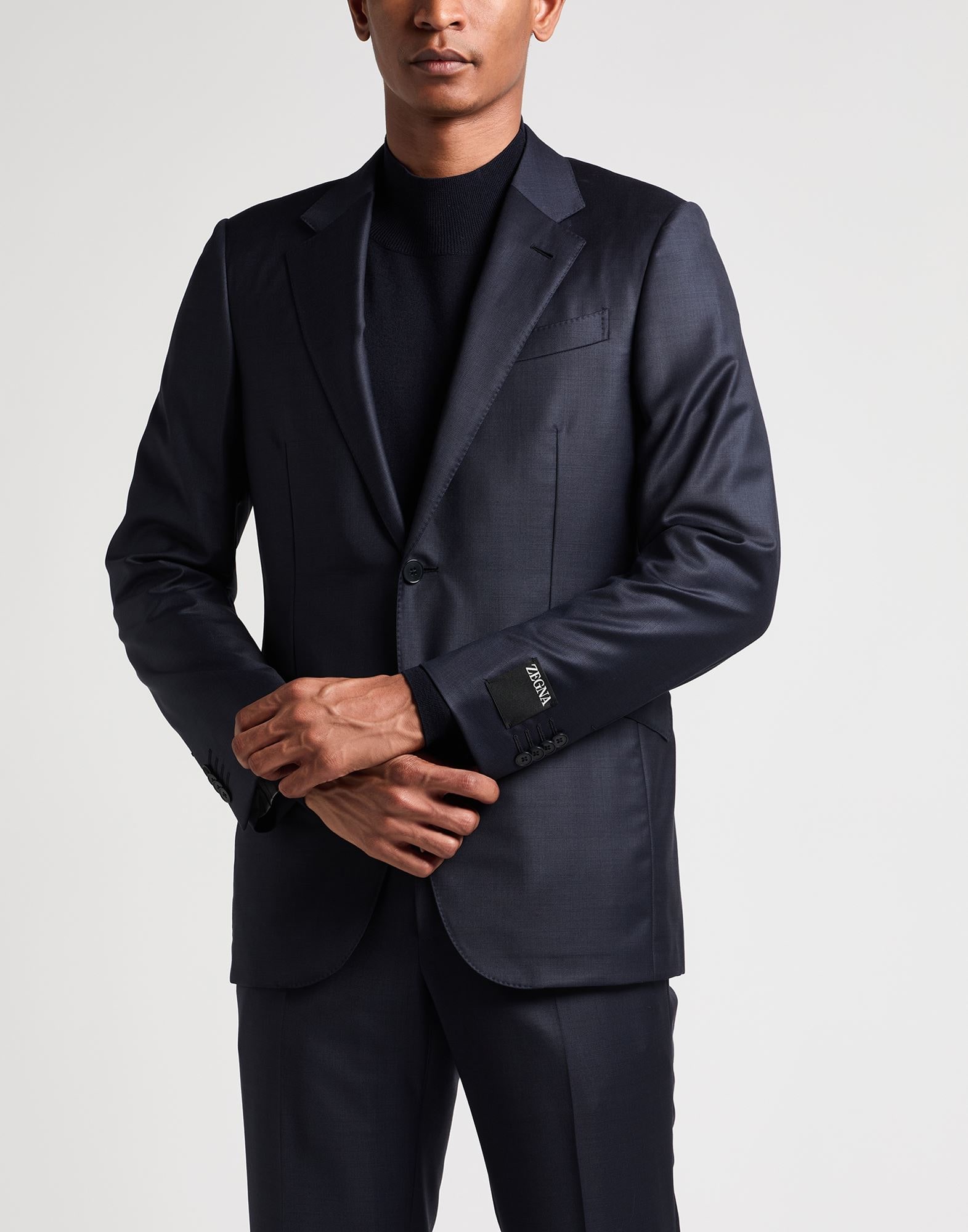 ZEGNA Suits and Blazers | Midnight blue Men's Suits | YOOX