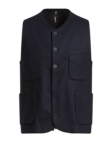 SANTANIELLO Waistcoat 63% Wool, 30% Polyamide, 5% Cashmere, 2% Elastane