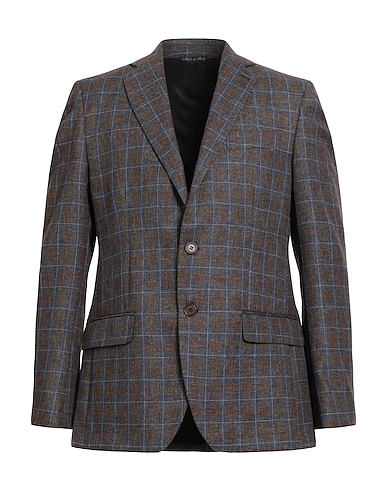 SARTORIA APPETITI Blazers Schokobraun 50% Polyester, 45% Baumwolle, 5% Leinen