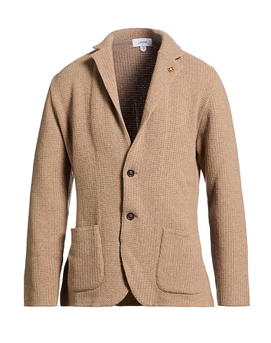 LARDINI Blazer Sabbia 100% Cachemire