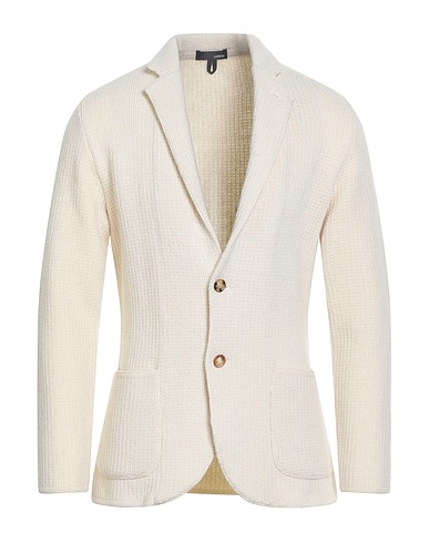 LARDINI Blazer Cream 100% Cashmere