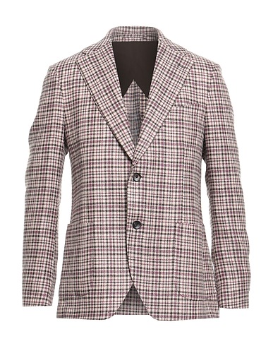 LARDINI Blazer Beige 73% Wool, 27% Linen