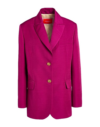 LA DOUBLE J Veste Prune 76% Laine, 24% Polyamide