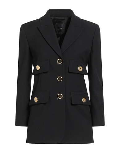 PINKO Blazer Black 54% Polyester, 44% Wool, 2% Elastane