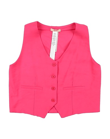 LIU •JO Waistcoat Fuchsia 87% Viscose, 13% Polyester