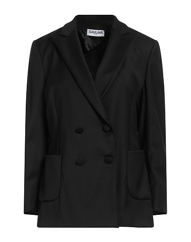 SAULINA Milano Blazer NERO 91% Virgin Wool, 7% Polyamide, 2% Elastic fibres