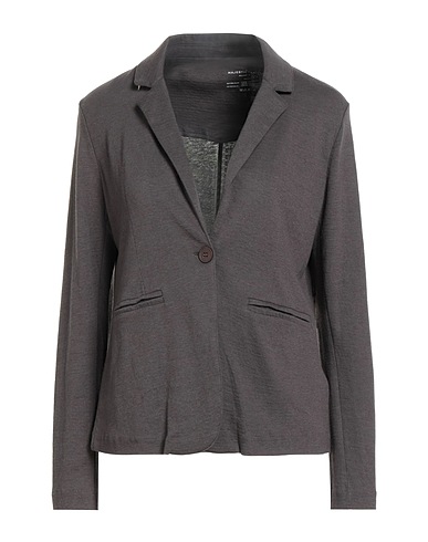 MAJESTIC FILATURES Blazer Charcoal 70% Organic cotton, 30% Cashmere