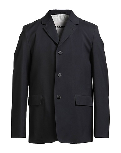 JIL SANDER Blazer Black 100% Virgin Wool