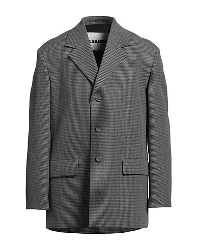 JIL SANDER Blazer Grey 100% Virgin Wool