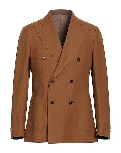 LARDINI Blazer Brown 100% Linen