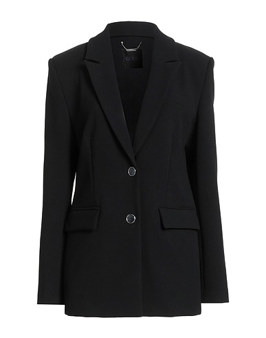 GUESS Blazer Black 63% Polyester, 32% Viscose, 5% Elastane