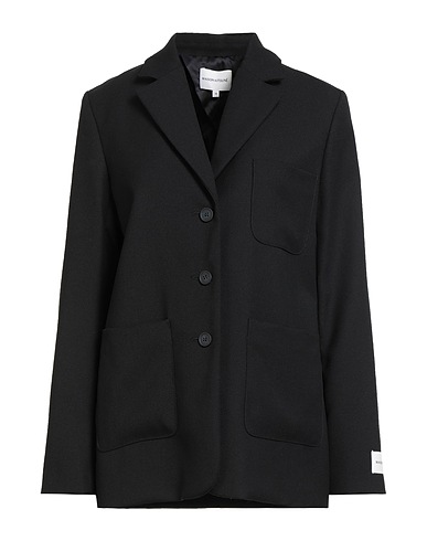 MAISON KITSUNÉ Blazer Black 60% Polyester, 40% Wool