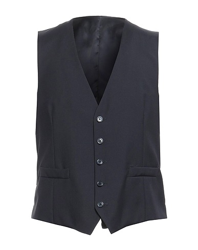 LARDINI Suit vest Midnight blue 100% Wool