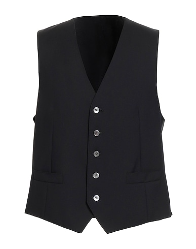 CORNELIANI Waistcoat Midnight blue 100% Merino Wool