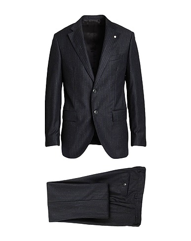 LUIGI BIANCHI Mantova Suits Midnight blue 100% Wool