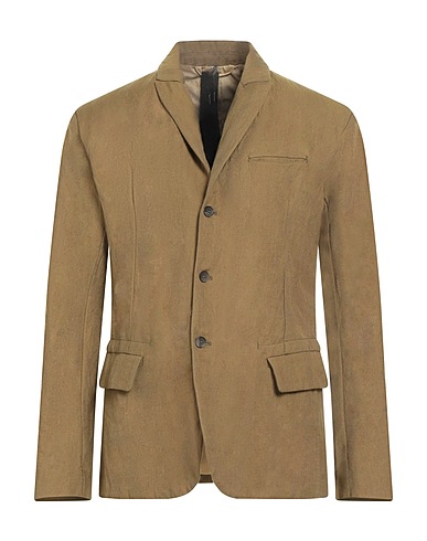 MASNADA Blazer Military green 60% Cotton, 35% Wool, 5% Metal