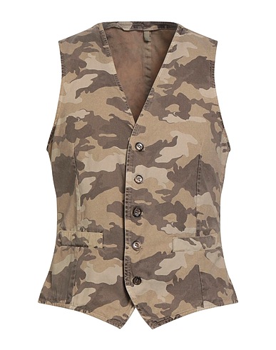 L.B.M. 1911 Waistcoat Sand 100% Cotton