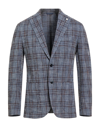 LUIGI BIANCHI Mantova Blazer 42% Wool, 36% Cotton, 20% Polyamide, 2% Silk
