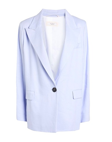 PESERICO Blazer Lilac 55% Linen, 42% Viscose, 3% Elastane