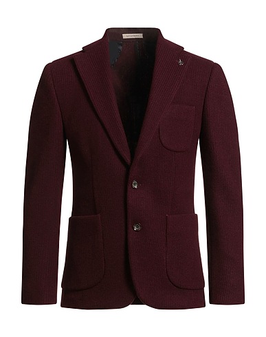 SUIT SARTORIA Blazer Burgundy 70% Polyester, 30% Wool