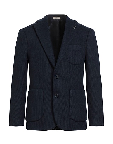 SUIT SARTORIA Blazer Blu navy 70% Poliestere, 30% Lana