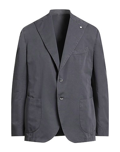 L.B.M. 1911 Blazer Charcoal 79% Cotton, 21% Linen
