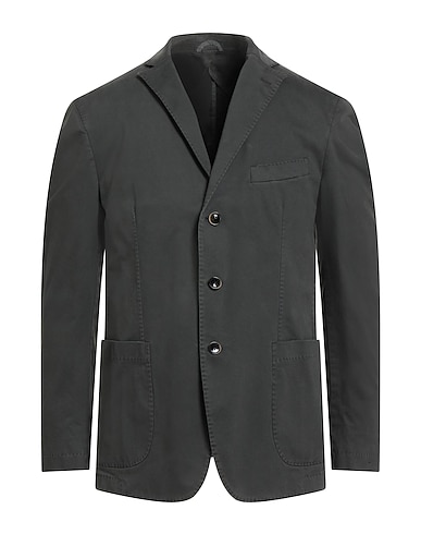 BAGNOLI Sartoria Napoli Blazer Grey 98% Cotton, 2% Elastane