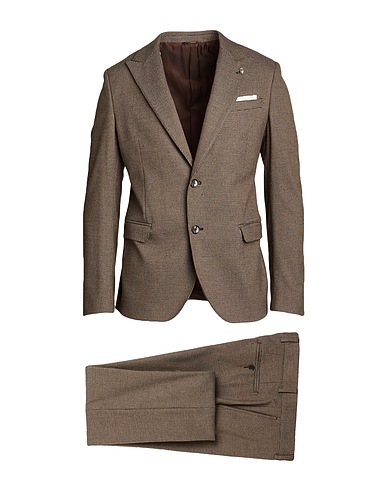 BERRY & BRIAN Abito Tortora 63% Poliestere, 34% Viscosa, 3% Elastan