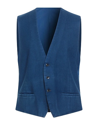 L.B.M. 1911 Классический жилет Тёмно-синий 100% Шерсть