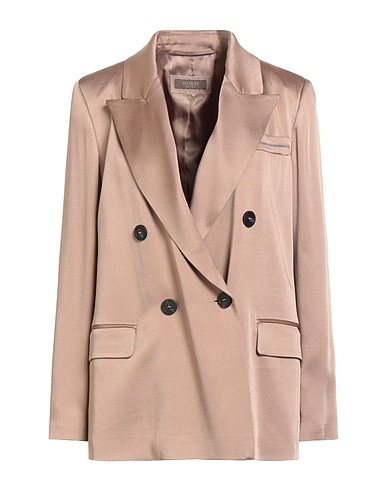 PESERICO Blazer Taupe 71% Acetate, 29% Viscose