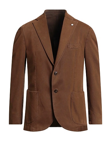 L.B.M. 1911 Σακάκι Καφέ 97% Βαμβάκι, 3% Κασμίρι