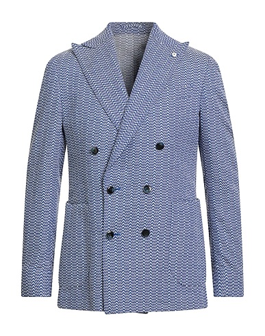 L.B.M. 1911 Blazer Light blue 80% Cotton, 20% Polyamide