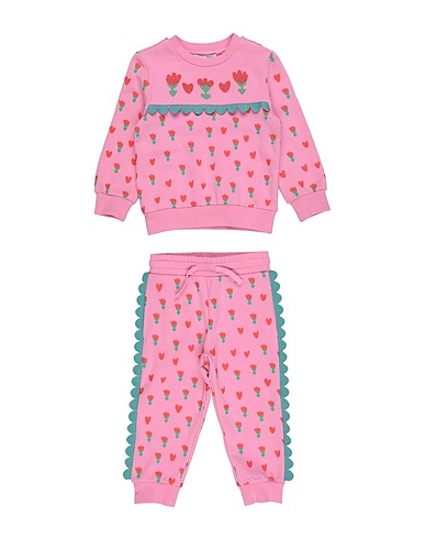 STELLA McCARTNEY KIDS Tracksuit Pink 100% Cotton