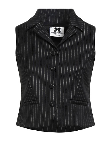 NO SECRETS Weste Schwarz 70% Polyester, 28% Viskose, 2% Elastan
