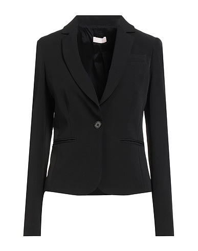 LIU •JO Blazer Black 88% Polyester, 12% Elastane