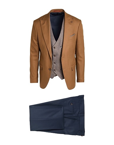 SUIT SARTORIA Suits Camel 64% PES, 34% Viscose, 2% Elastane