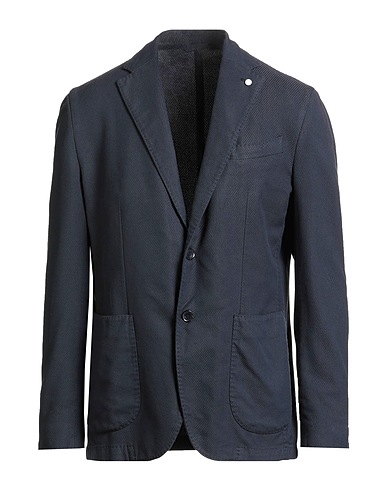L.B.M. 1911 Blazer Navy blue 59% Cotton, 41% Lyocell