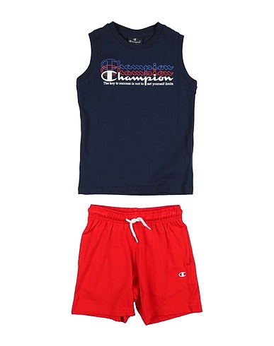 CHAMPION Ensemble enfants Bleu nuit 100% Coton