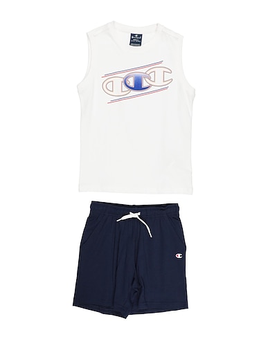 CHAMPION Kids’ co-ord White 100% Cotton