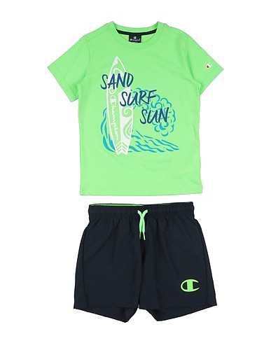 CHAMPION Tracksuit Light green 60% Cotton, 40% Polyester