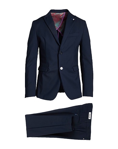 BERNA Suits Midnight blue 60% Cotton, 37% Polyamide, 3% Elastane