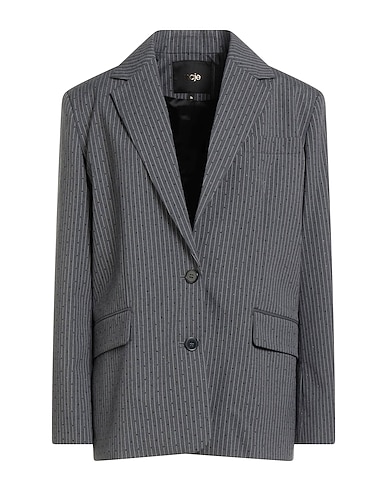 MAJE Blazer Grey 79% Polyester, 19% Viscose, 2% Elastane