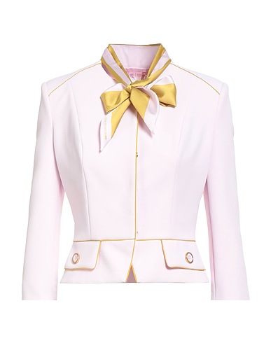 ELISABETTA FRANCHI Jacket Pink 96% Polyester, 4% Elastane